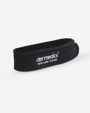 Dermedics Skincare Headband in black – dermo cosmetics salon accessory, product image 1