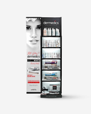 Dermedics retail counter display – product image 1