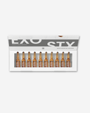 Dermedics Skincare Meso EXO.STX – opened box with ampoules, mesotherapy ampoule concentrate